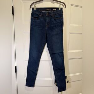 Level 99 Dark Blue Skinny Jeans